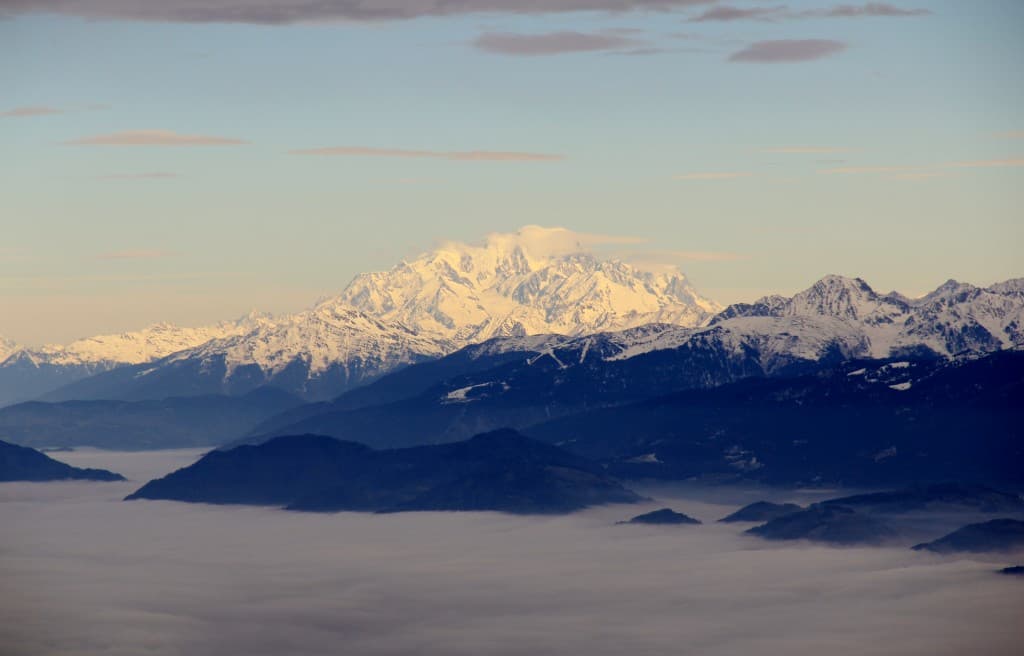 au dessus de tous , le Mt Blanc 