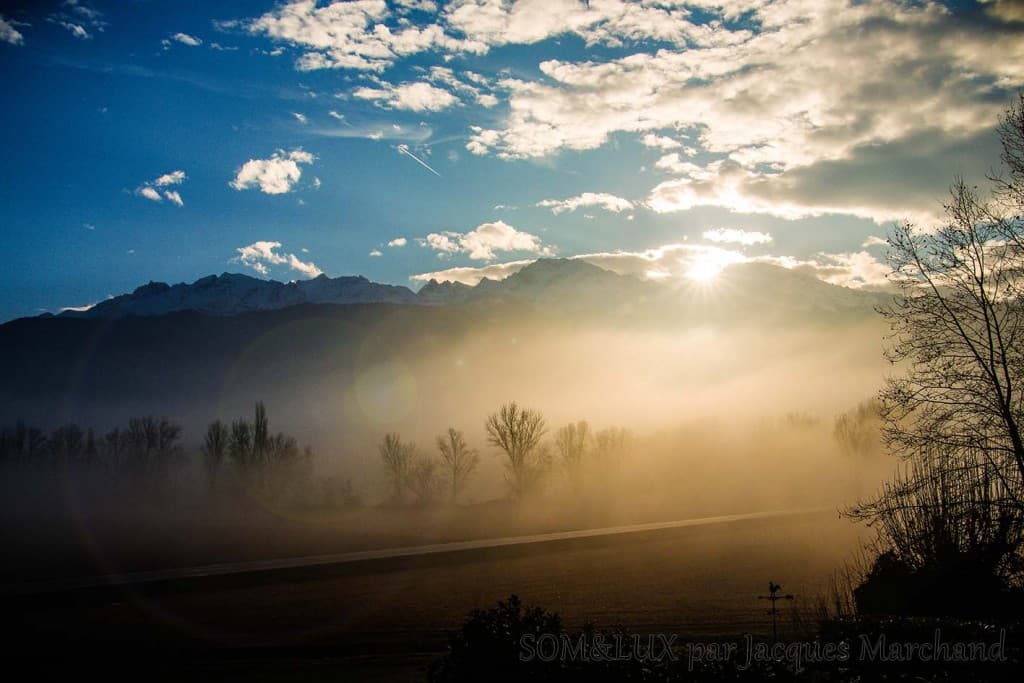 Belledonne au matin