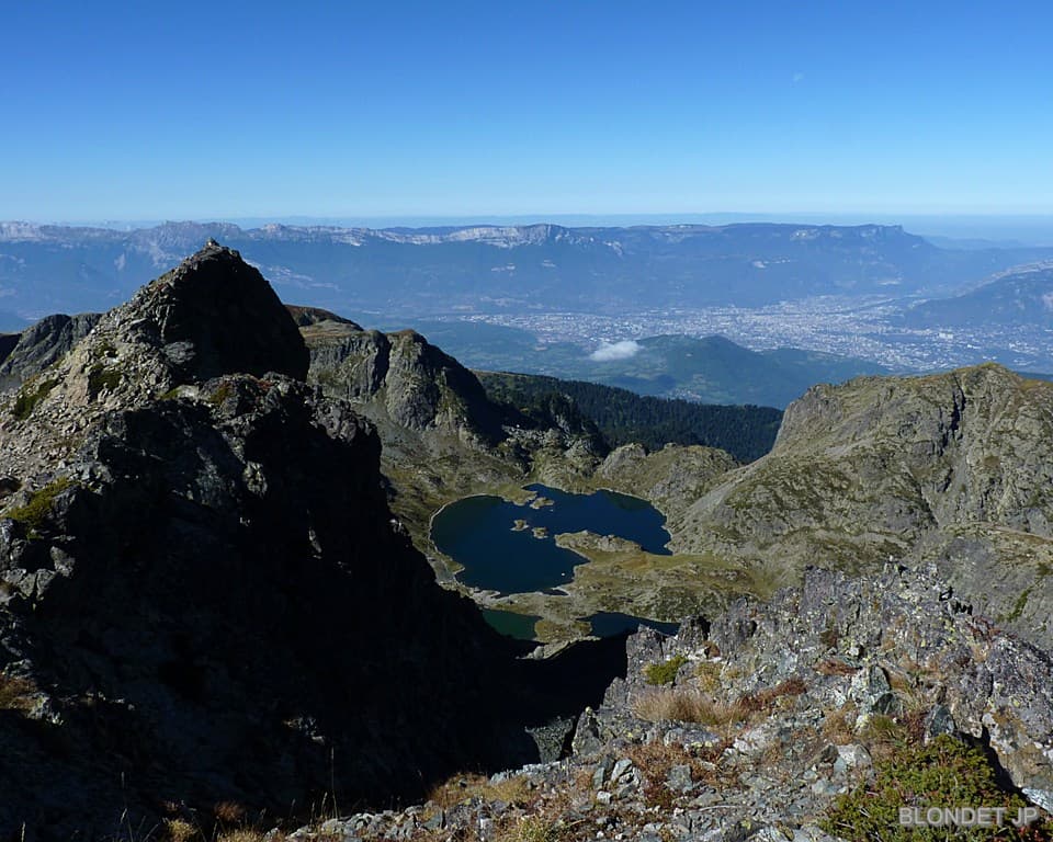 Grand Van, lacs Robert et Grenoble