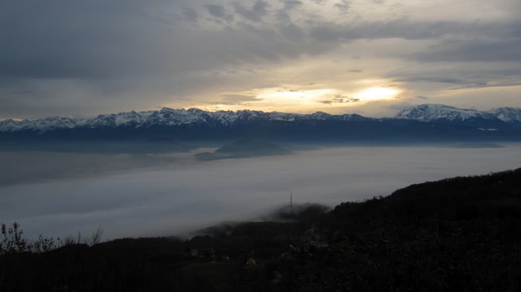 mer de nuage sur Grenoble (phi)