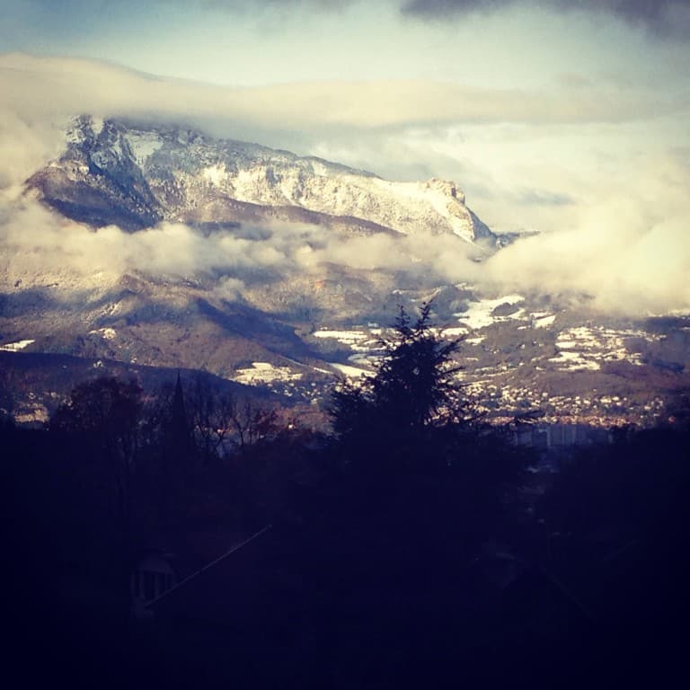 Vue sur le mont Moucherotte