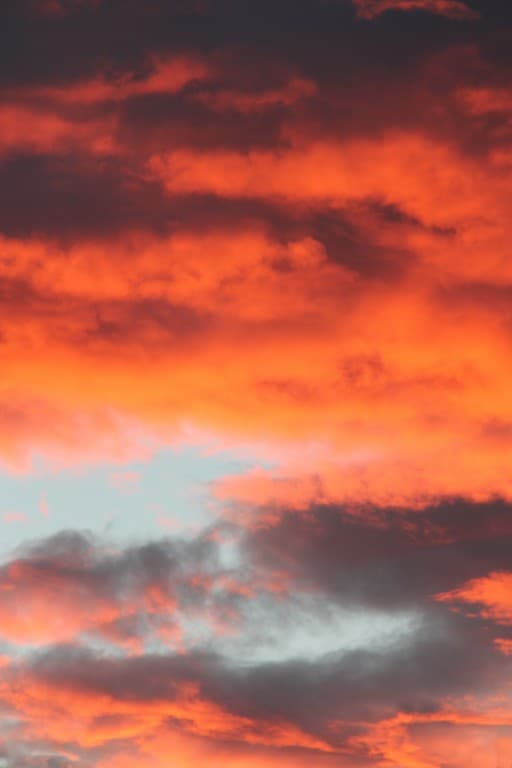 18 heures : couleurs du ciel côté Vercors (EL)