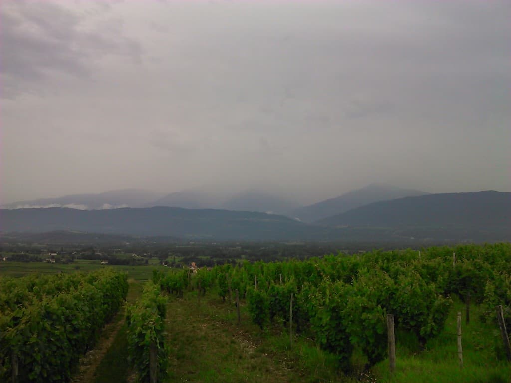 Belldonnes Nord sous la pluie