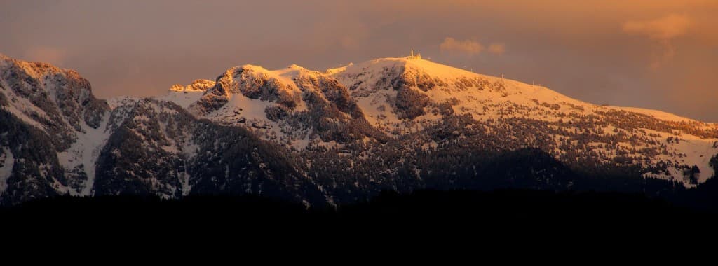 chamrousse fin de journée