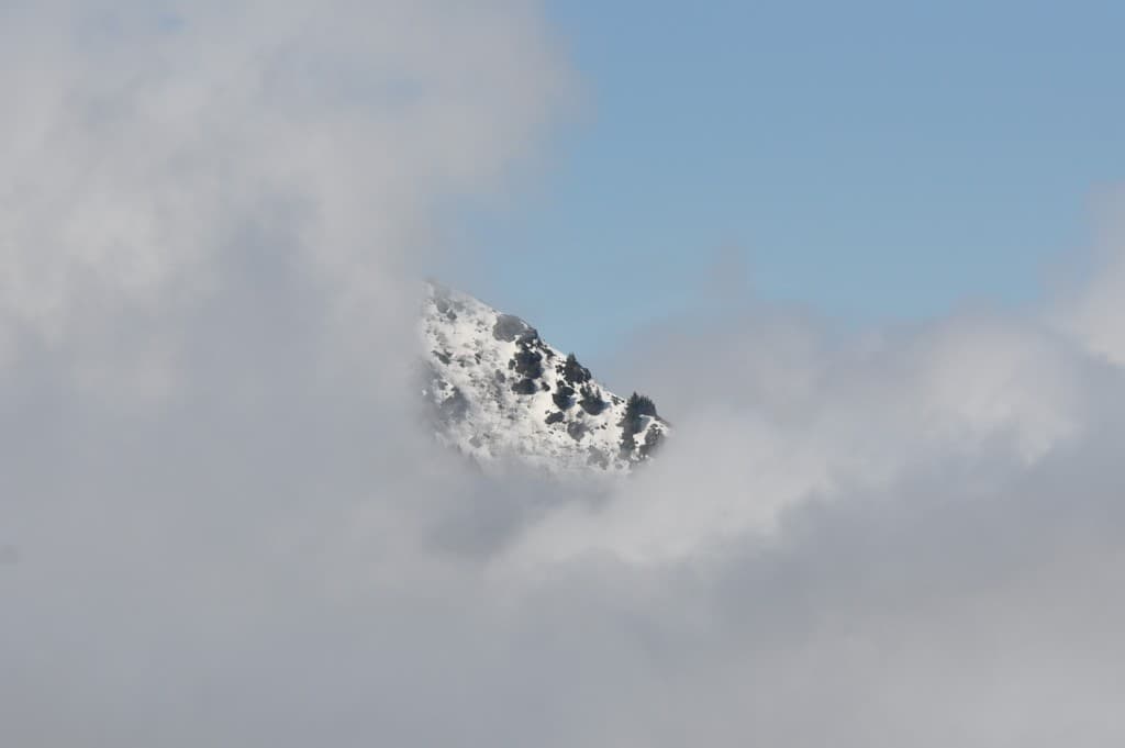 Eclaircie en altitude..!!