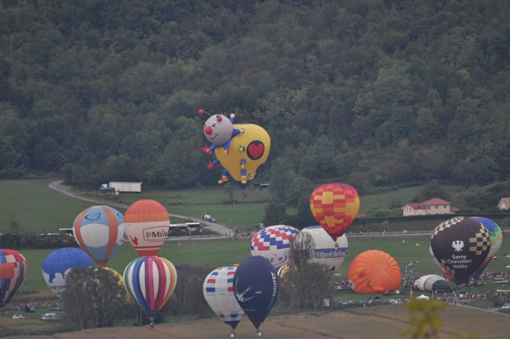 Lacher de ballons... 