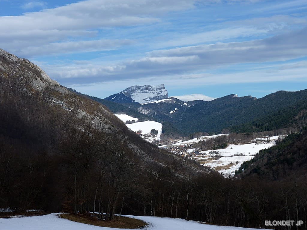 Le Sappey et la Dent de Crolles