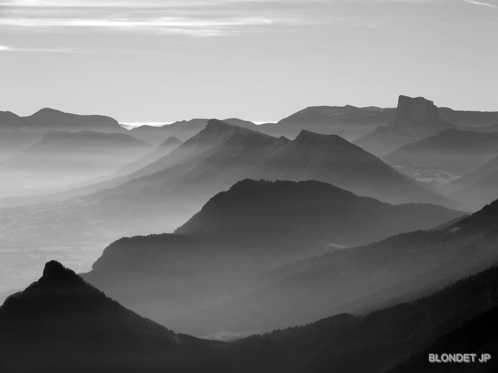 Mt Aiguille vu du Col de l'Arc