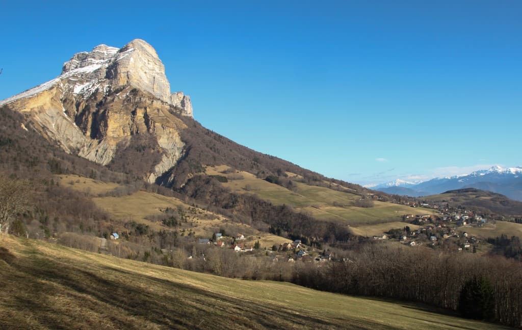 Plus beaucoup de neige à la dent de Crolles