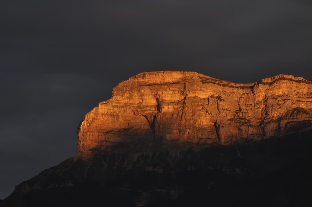 Soleil levant sur la Chartreuse !!!!
