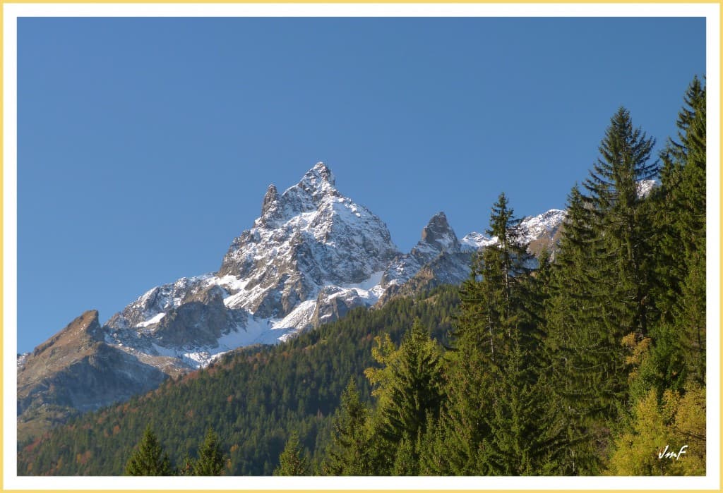 Grand pic de Belledonne saupoudré
