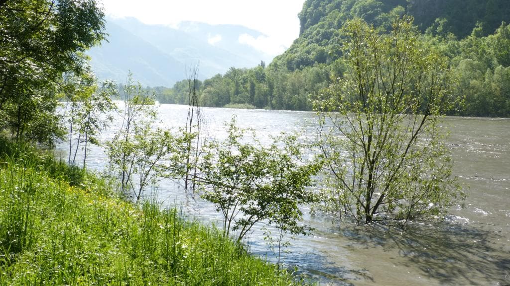Isère en crue