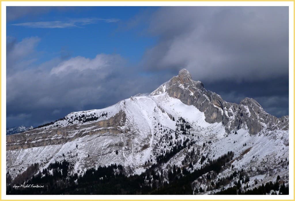 la neige fond au vent doux