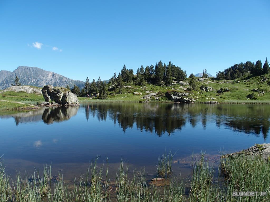 Lac sous le col de l'Infernet