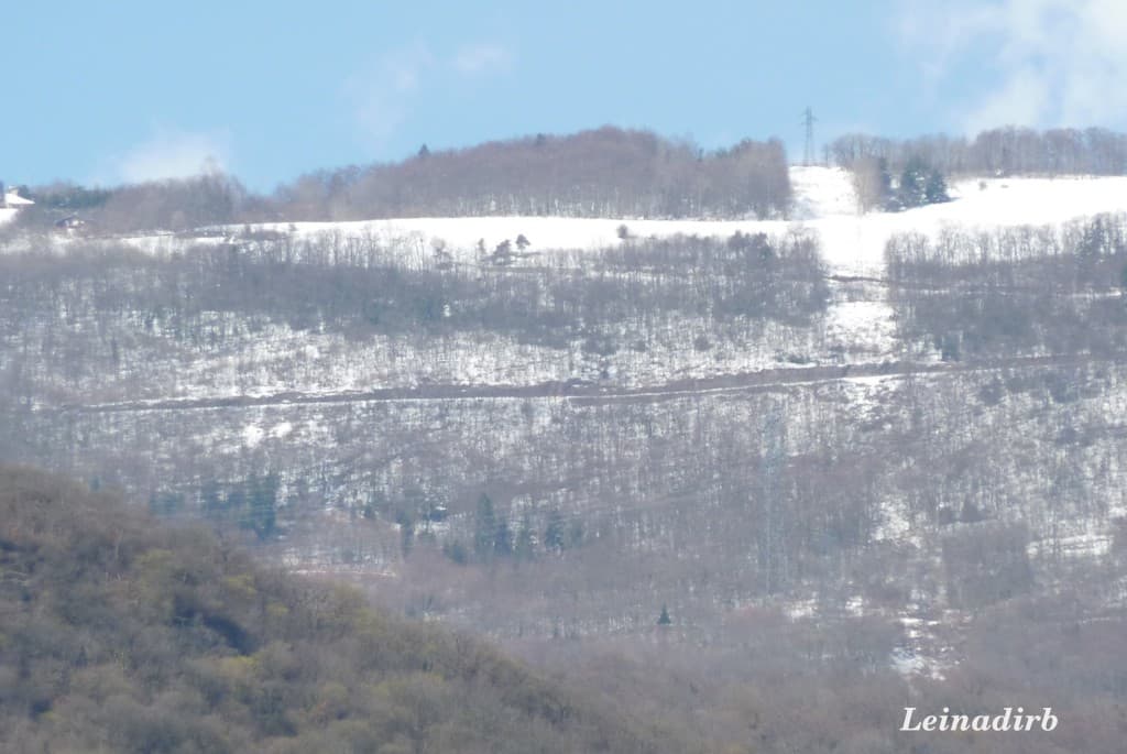 Plateau de Saint Nizier,vu de la vallée!