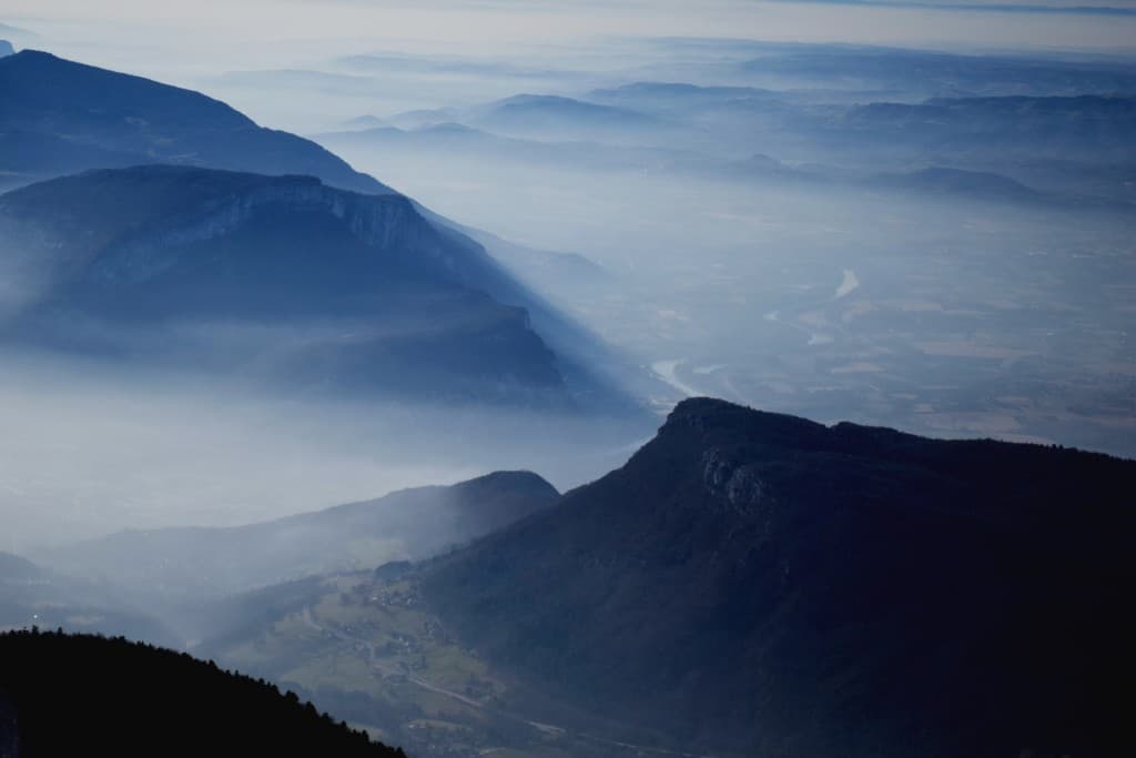 vallée de l'Isère depuis la Grande Sure