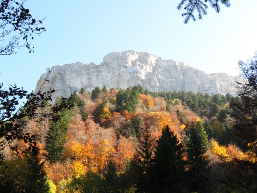 Belles couleurs sous le Mont Aiguille