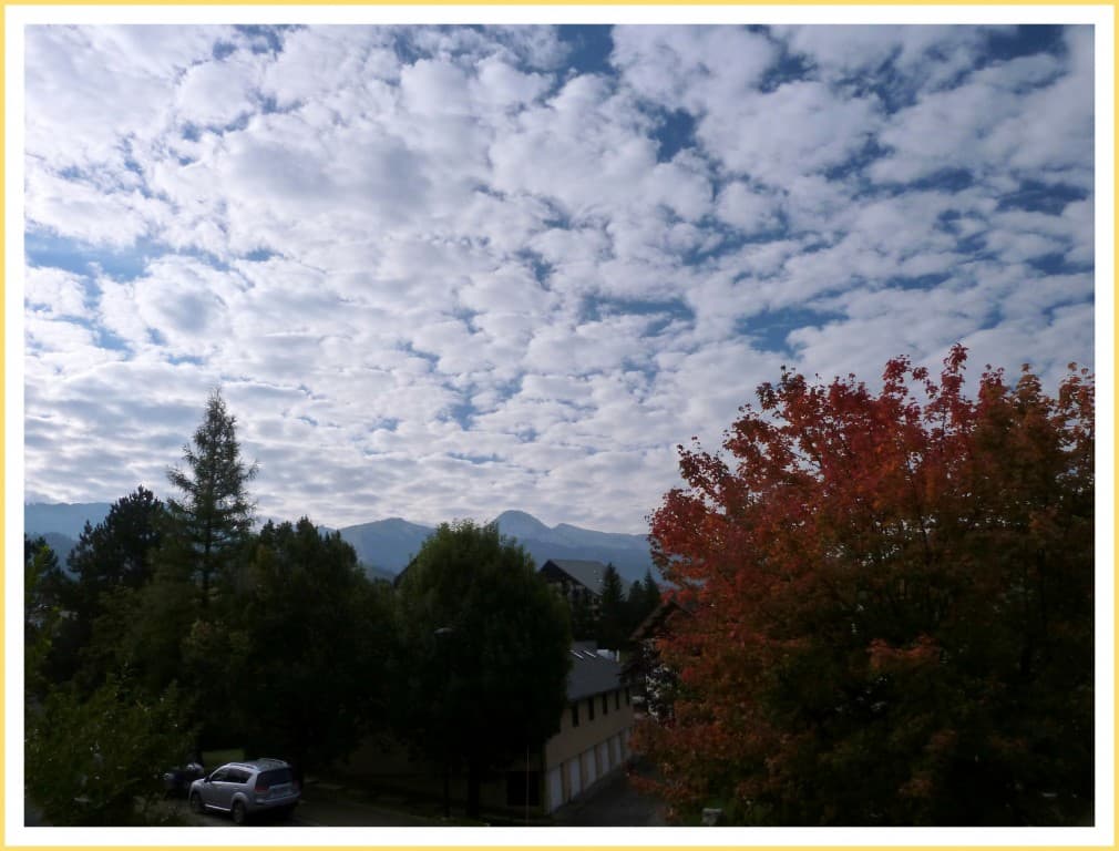 ciel pommelé