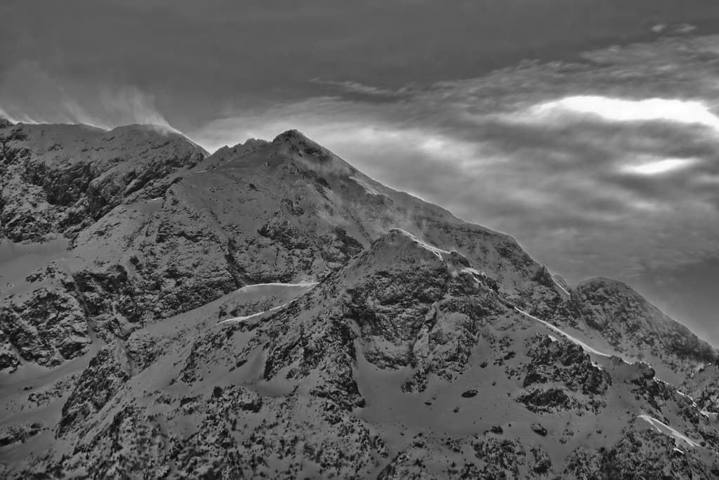 Coup de vent sur Belledonne.