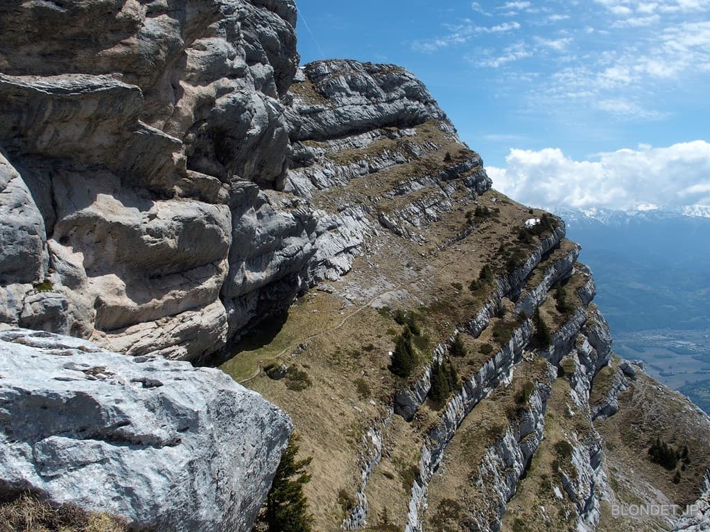 Sur le sangle de la Barrère