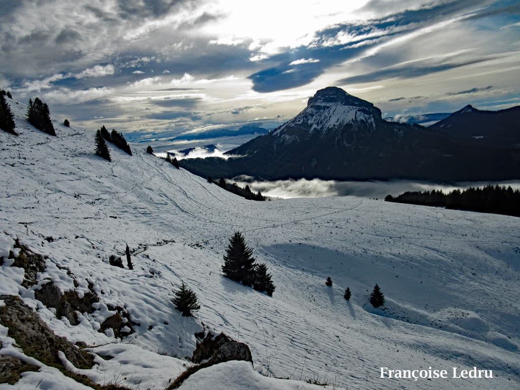 Chamechaude sous la neige