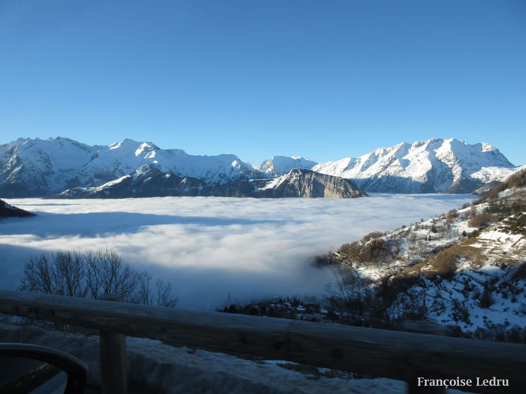 Descente dans la mer ... de nuages