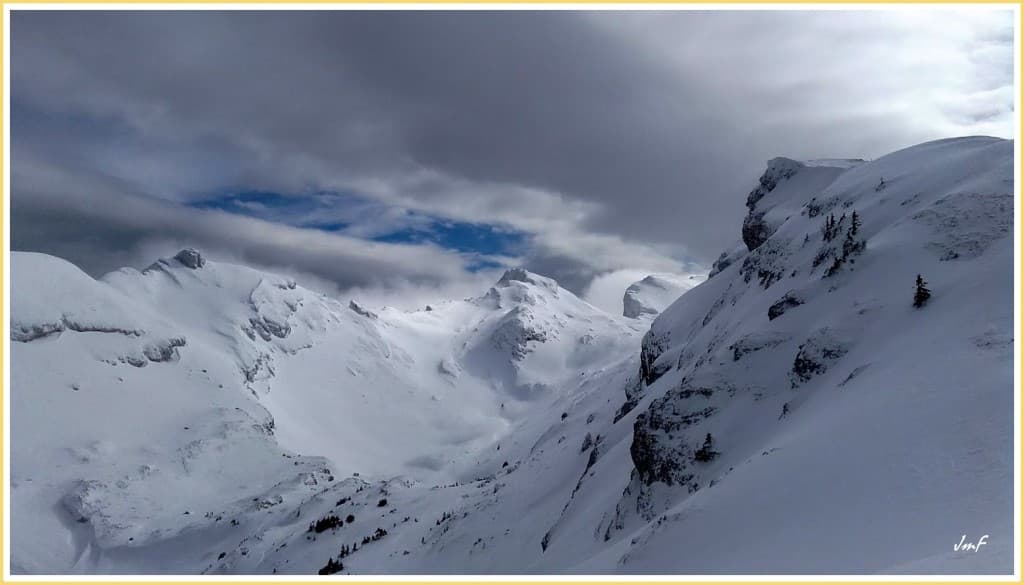 éclaircie après la neige