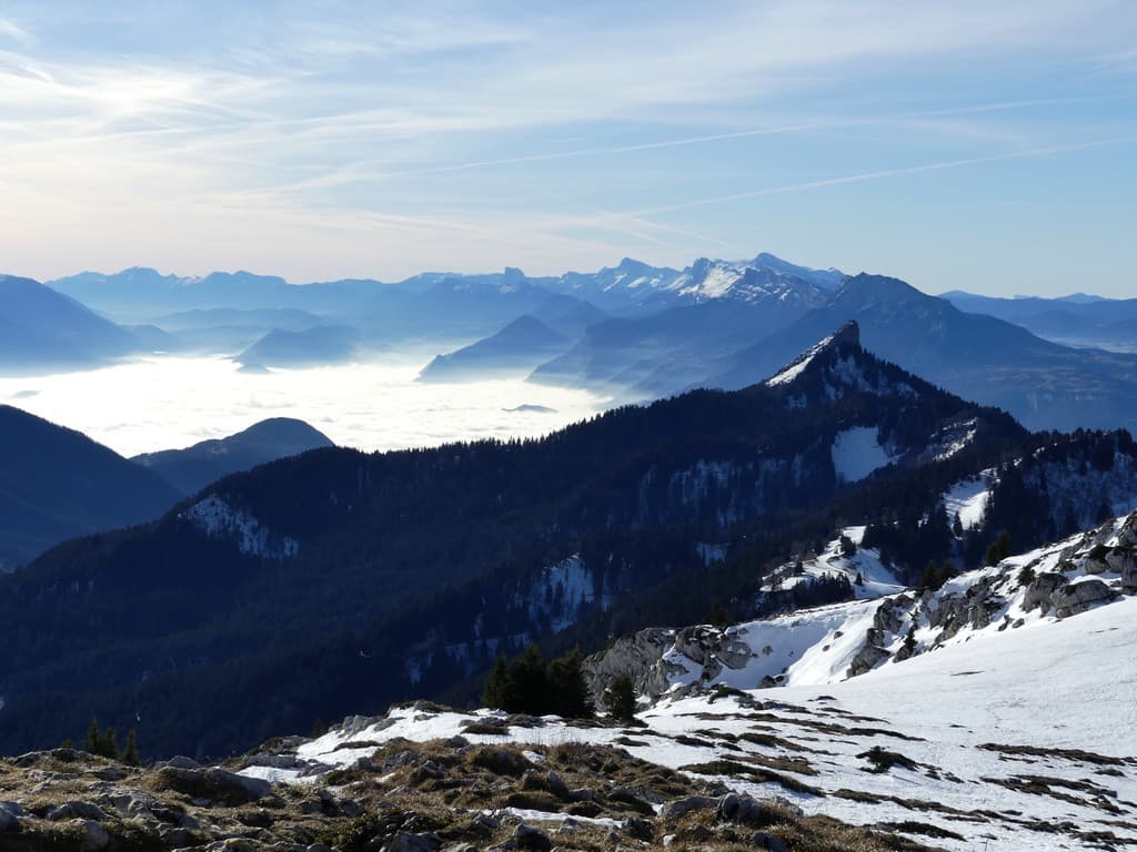 La Pinéa vue du Charmant Som