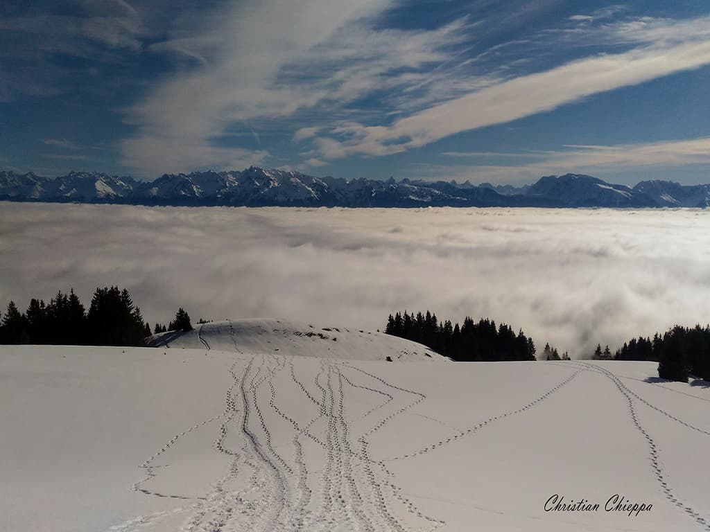 Mer de nuage sur Grenoble