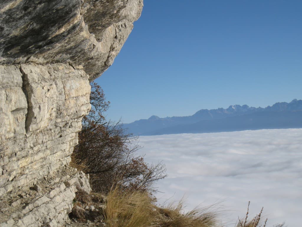 Mer de nuage sur la vallée du Grésivaudan