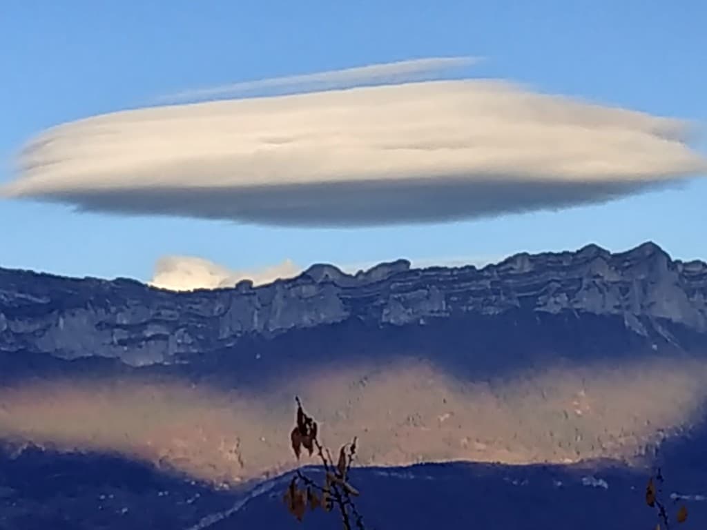 Nuage sur la Chartreuse