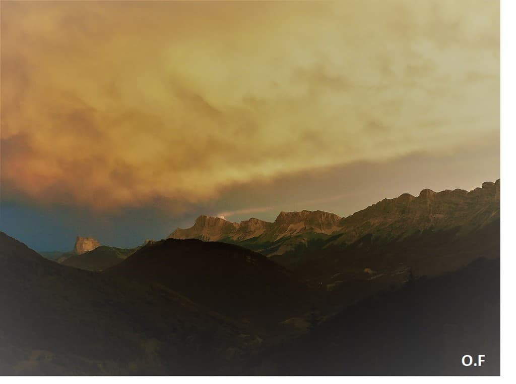 Orage sur le Vercors