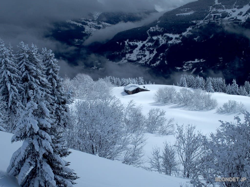 Sur les pentes du Dôme de Vaugelaz