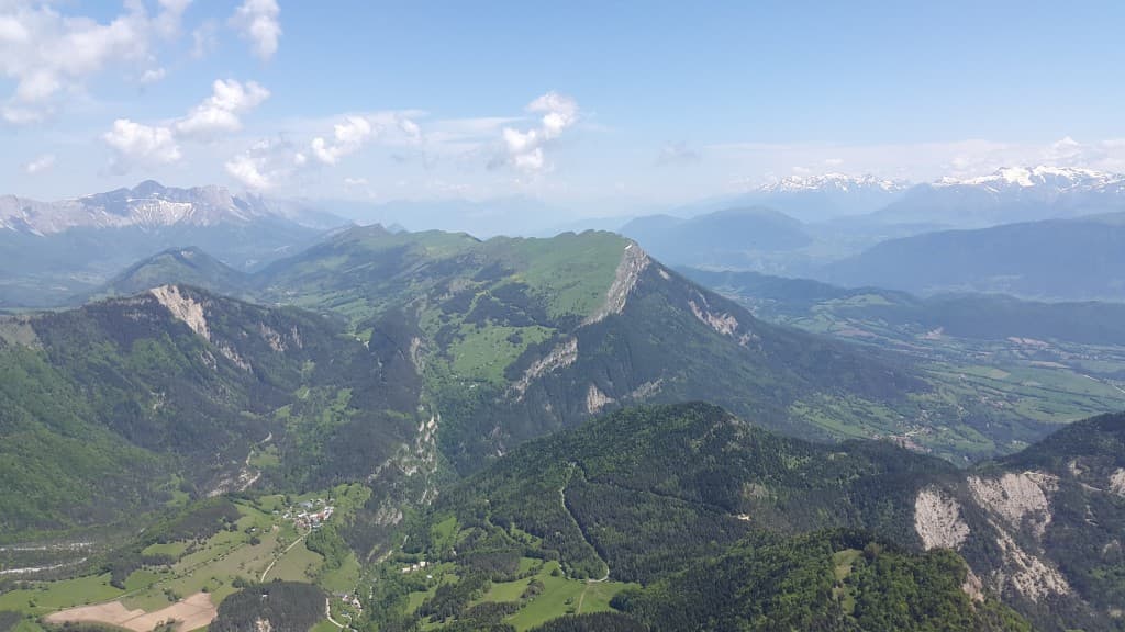 Vue vers Gresse-en-Vercors