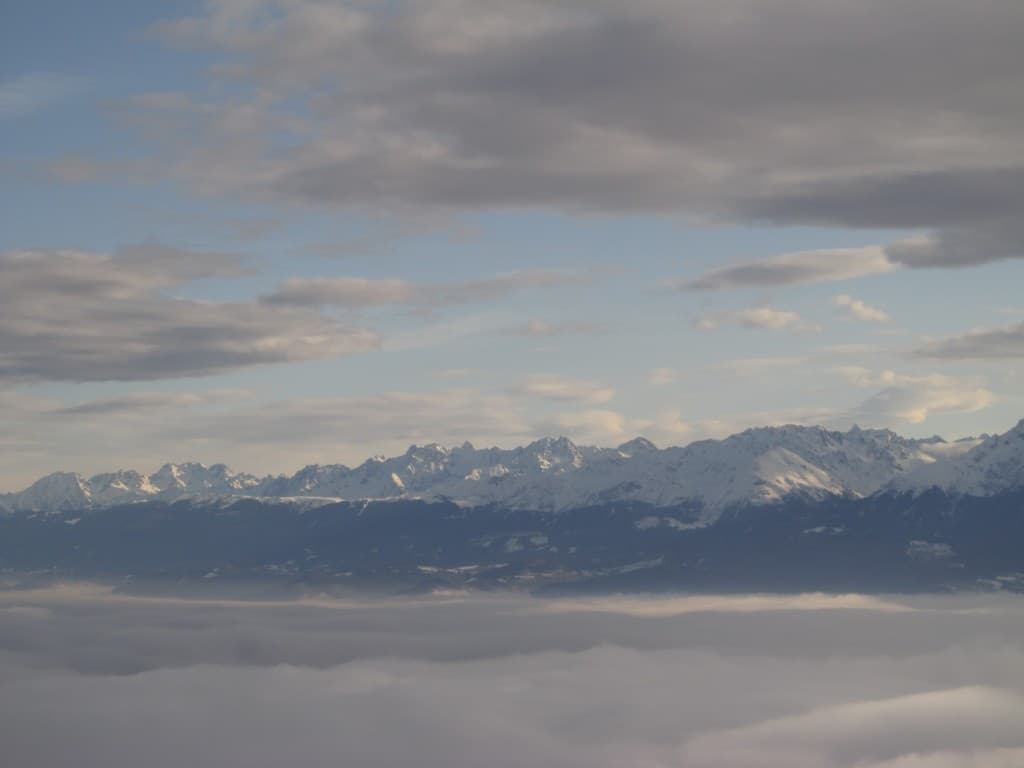 900 m au dessus de Grenoble