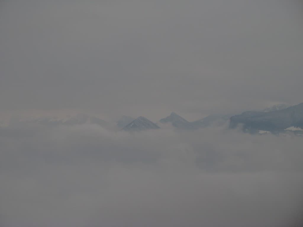 Grisaille sur Grenoble