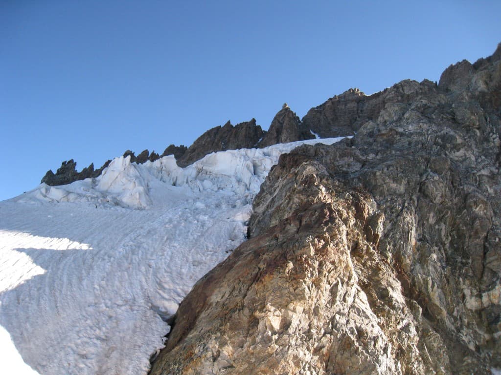 Séracs sous le Dôme des Ecrins
