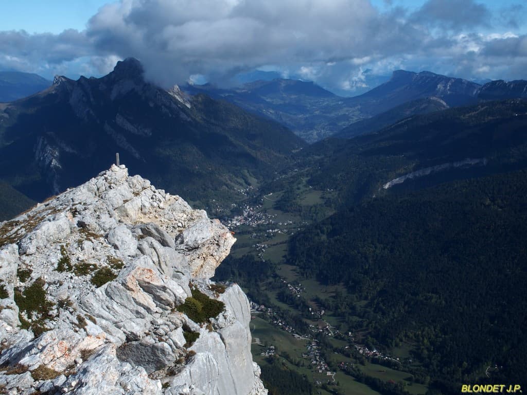 St Pierre de Chartreuse vu de Chamechaude