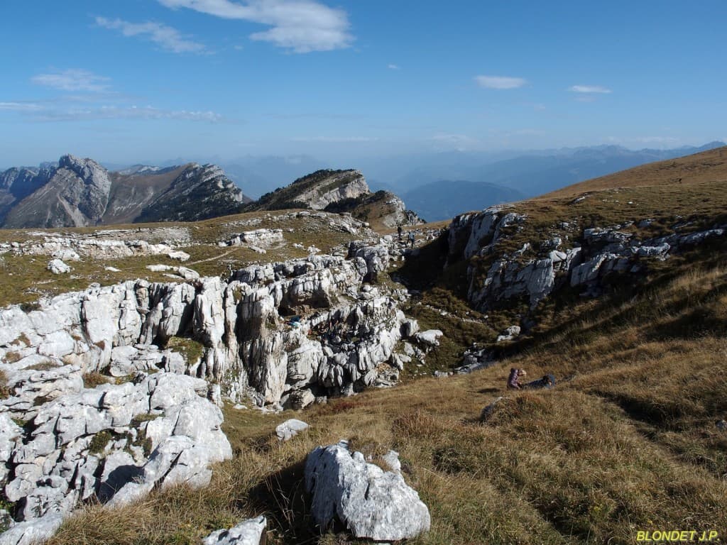 Sur le plateau de la Dent de Crolles