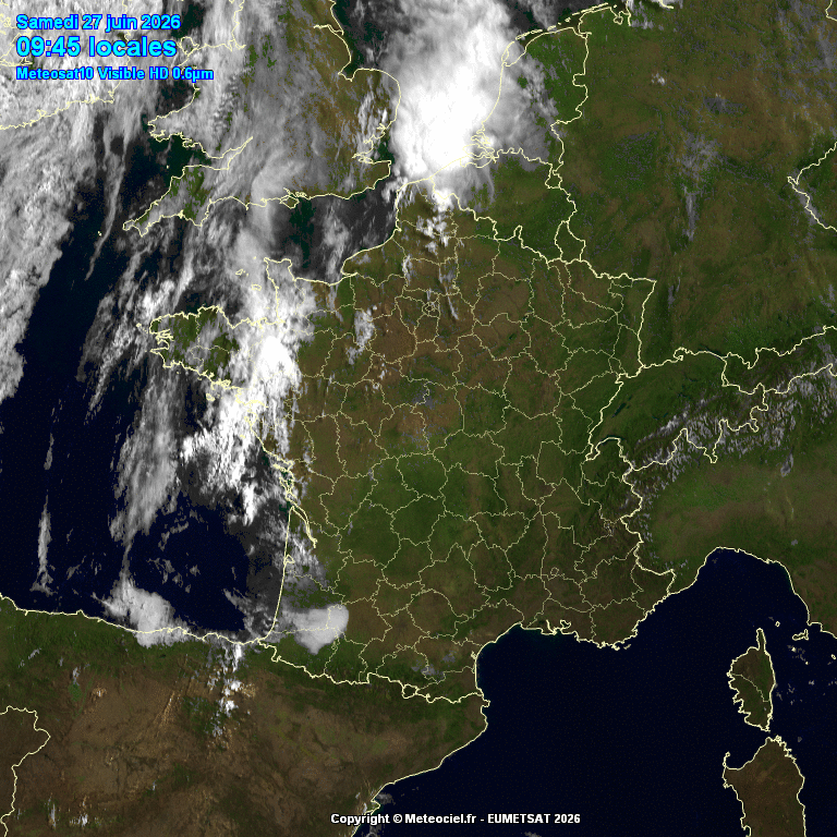 Image d'illustration pour Suivi des nuages en France
