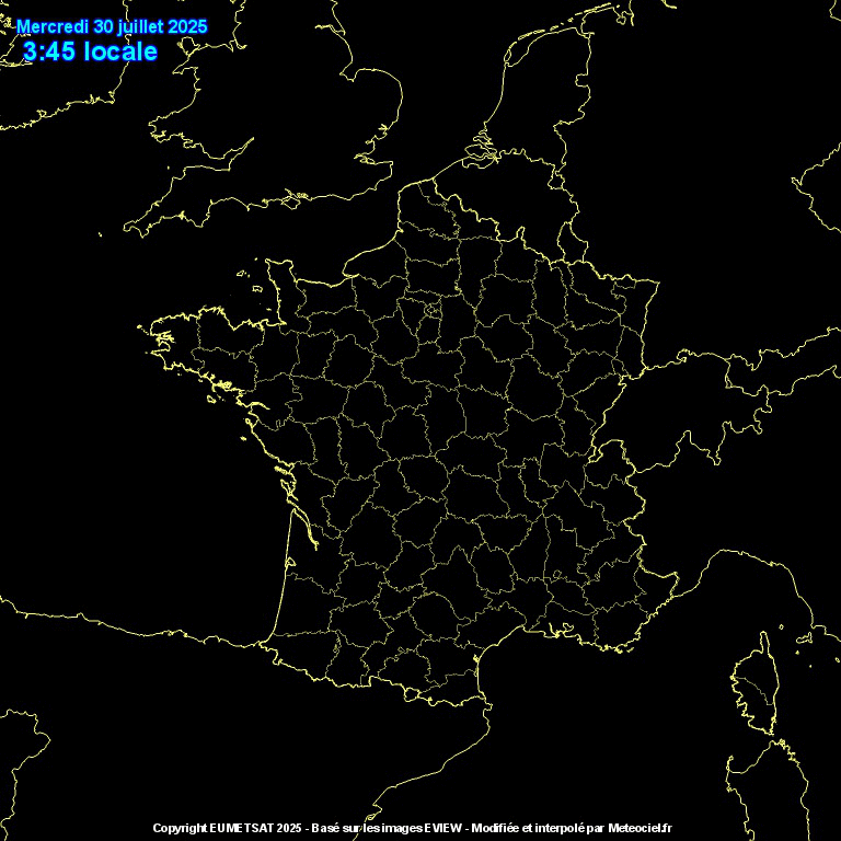 Image d'illustration pour Suivi des nuages en France