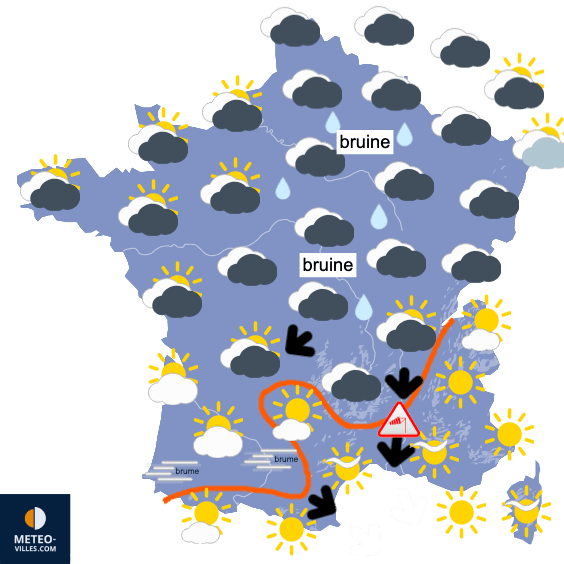 Retour du soleil et du froid - neige possible dans le Midi