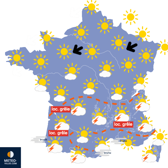 Le spectre de la sécheresse réapparait sur la moitié Nord