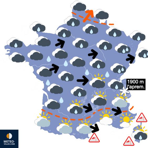 Encore une semaine sous les pluies...