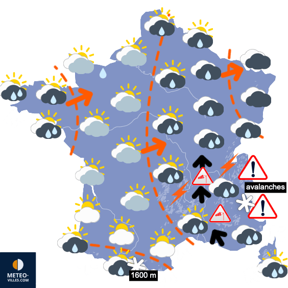 Une météo de Pâques très perturbée !