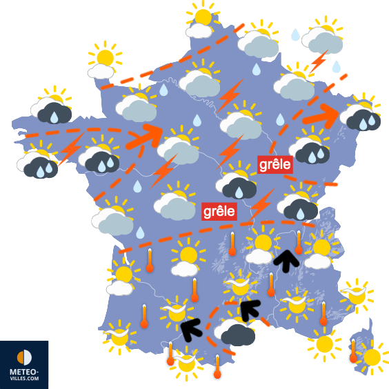 Retour de la chaleur et des orages