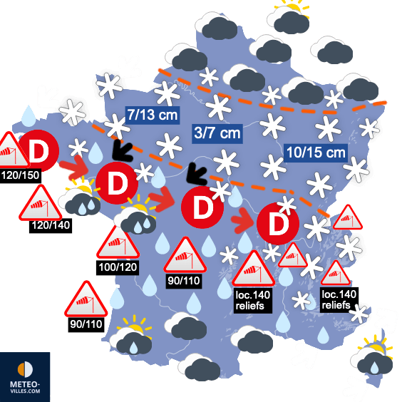 Douceur record après la neige précoce sur la moitié Nord