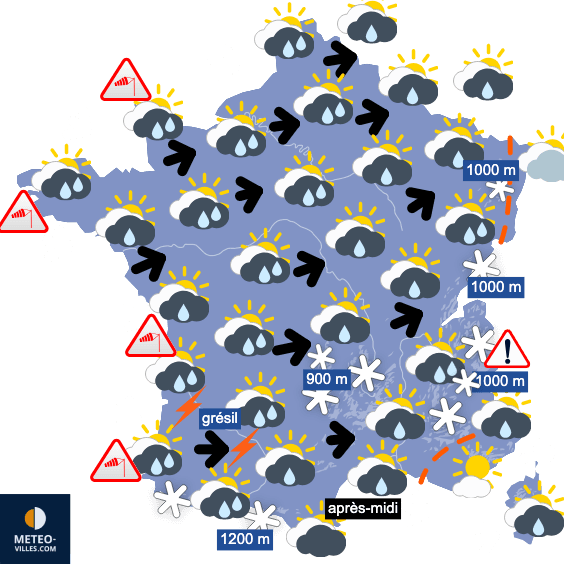 Retour à un calme durable en fin de semaine