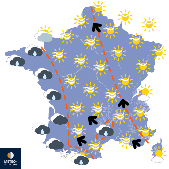 Pic de douceur entre vendredi et samedi, puis...