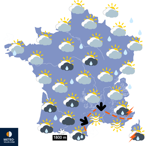 METEO : Alternance de journées maussades et plus agréables